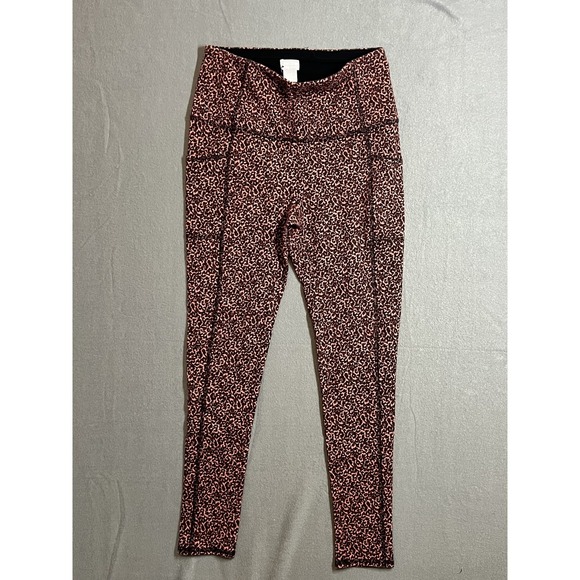 Chicos Pants - Chico's Zenergy Women's Size 0R (US 4/6) Leopard Print Activewear Leggings Pants